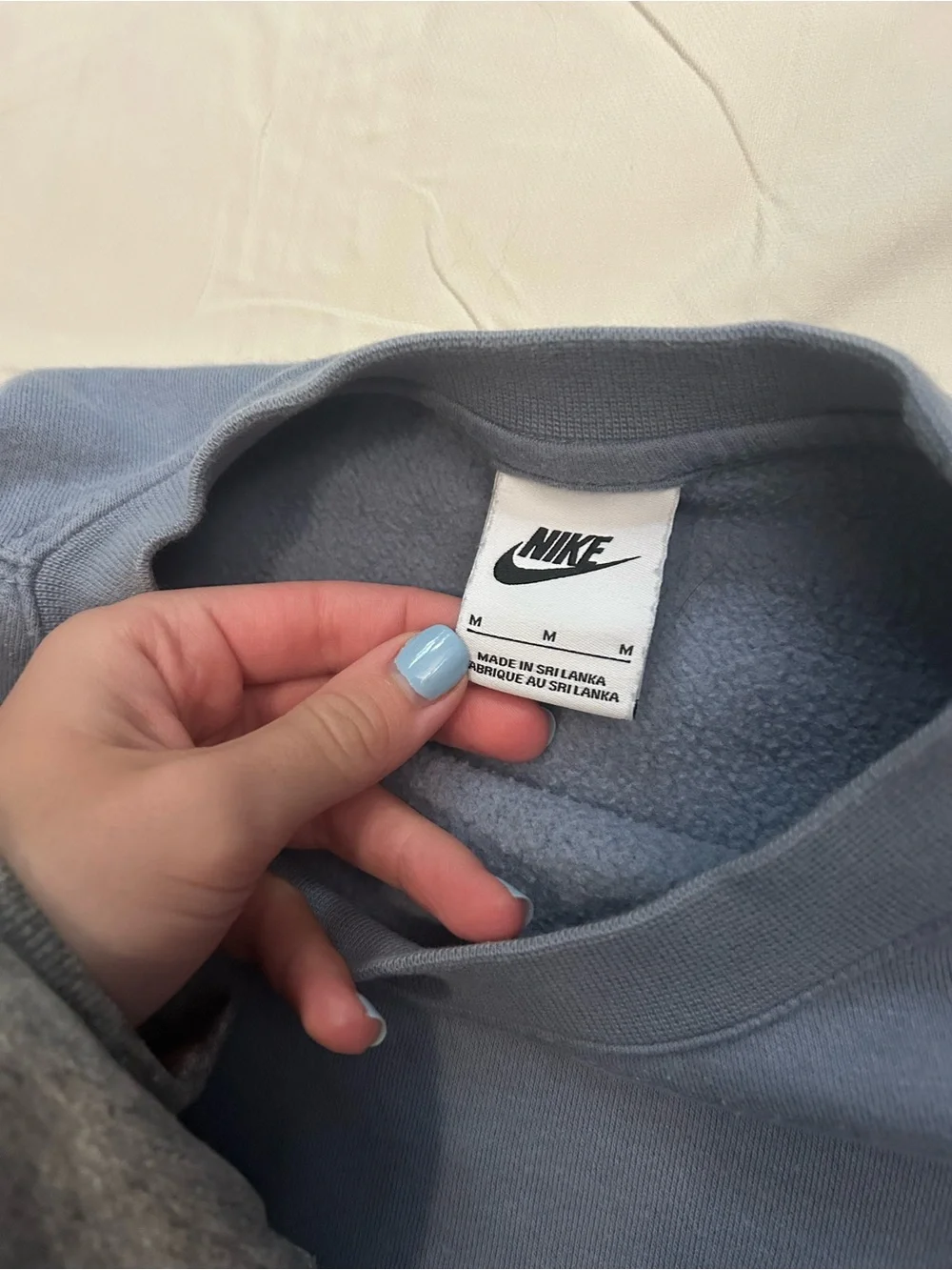 Nike Blue Crewneck Sweatshirt Size Medium